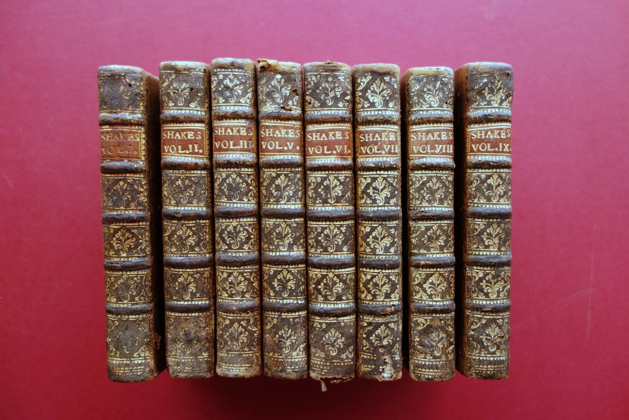 The Works of Shakespeare in Nine Volumes John Osborn London …