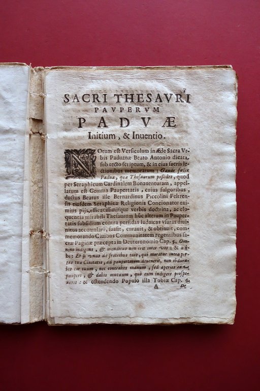 Thesaurus Urbis Paduanae Petri Savioli Frambotti Padova 1682 2∞ Parte