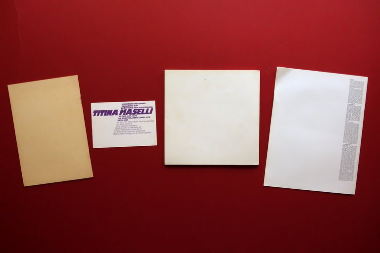 Titina Maselli 3 Cataloghi K. Kreuzberg Mulas Gall. Santacroce Massari … | Immagine Gallery 2