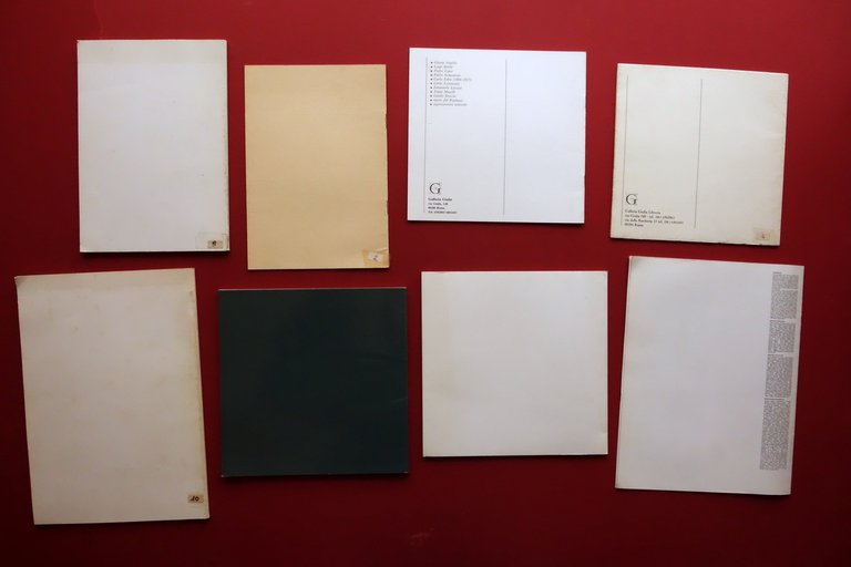 Titina Maselli 8 Cataloghi Anni '70 '80 Achille Bonito Oliva …