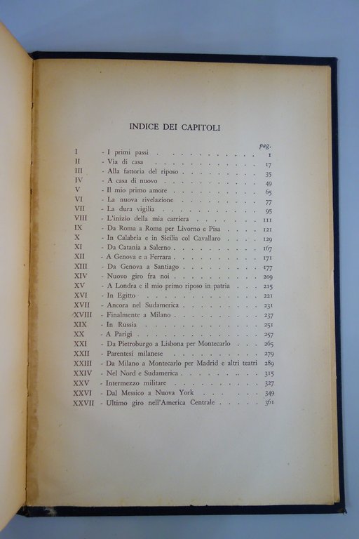 TITTA RUFFO LA MIA PARABOLA MEMORIE TREVES 1937 OTTIMO PRIMA …