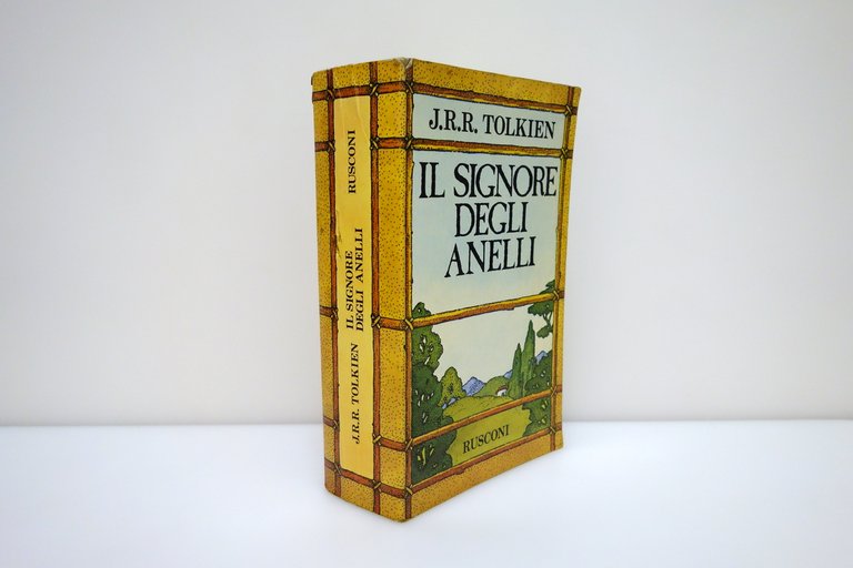 Tolkien Il Signore Degli Anelli Rusconi Milano 1987 18° Edizione con Mappa