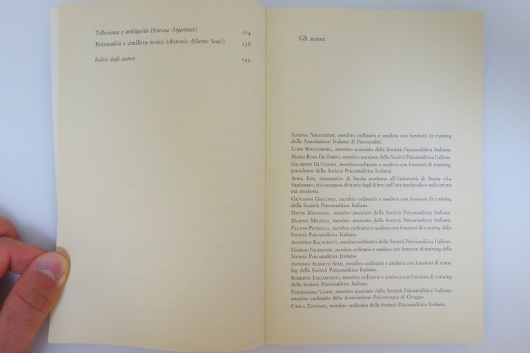 TOLLERANZA E INTOLLERANZA SACERDOTI RECALBUTO BOLLATI BORINGHIERI 1995