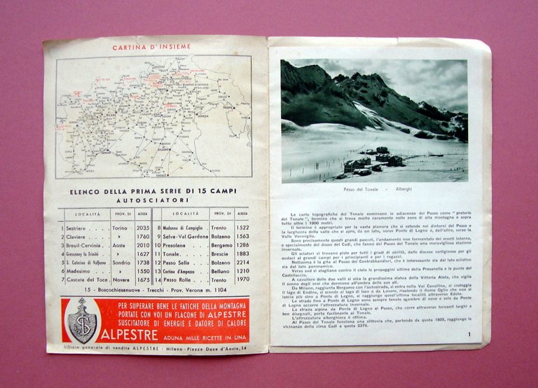 Tonale Neve in Montagna Guide Autosciatorie I serie N 11 …