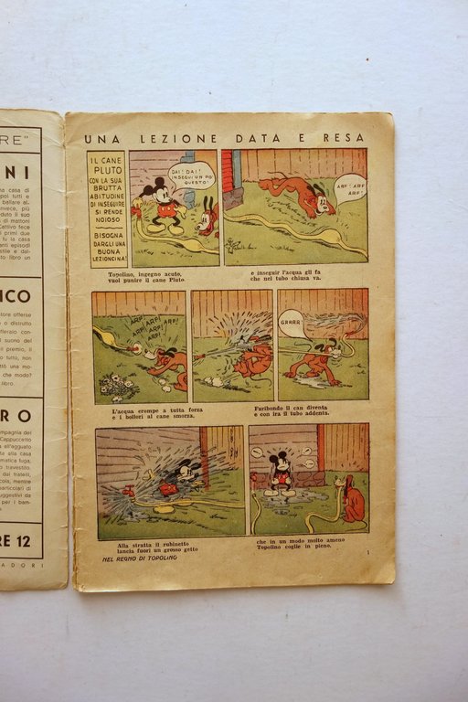 Topolino nell'Intimit‡ Scenette di Vita Walt Disney Mondadori Albo N. … | Immagine Gallery 2