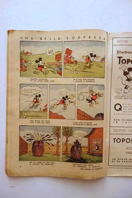 Topolino nell'Intimit‡ Scenette di Vita Walt Disney Mondadori Albo N. … | Immagine Gallery 3
