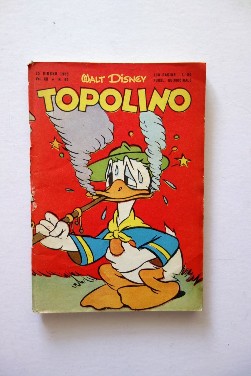 Topolino Walt Disney Vol. XII Numero 69 25 Giugno 1953 … | Immagine principale