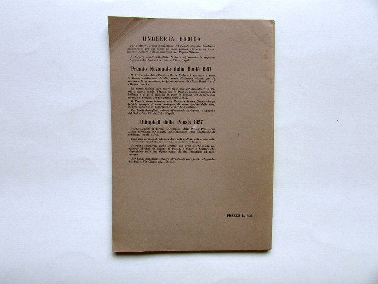 Toponomastica dell'Emilia Giulio Amadio Volume VII Moles Napoli 1957 | Immagine Gallery 2