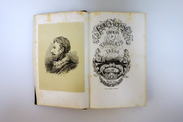 Torquato Tasso La Gerusalemme Liberata Note di G. Sacchi Milano … | Immagine Gallery 3