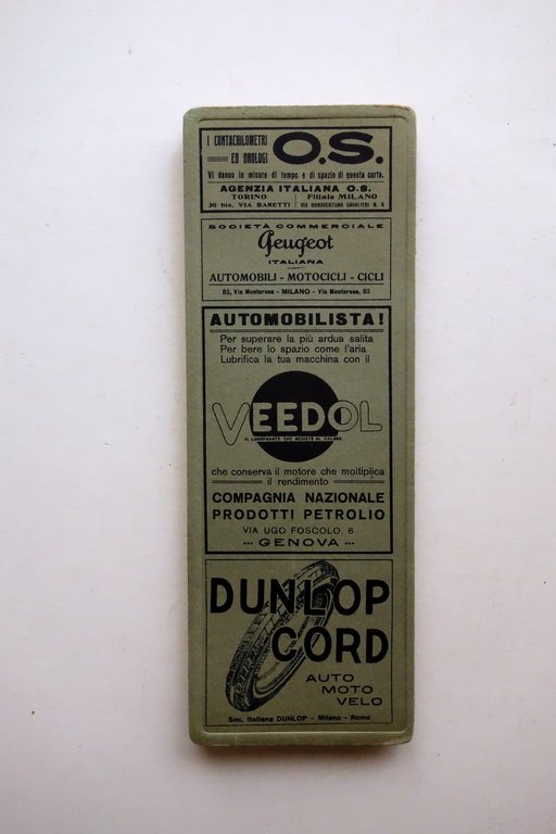 Touring Club Italiano Grande Carta Automobilistica Bari Lecce Napoli Matera …