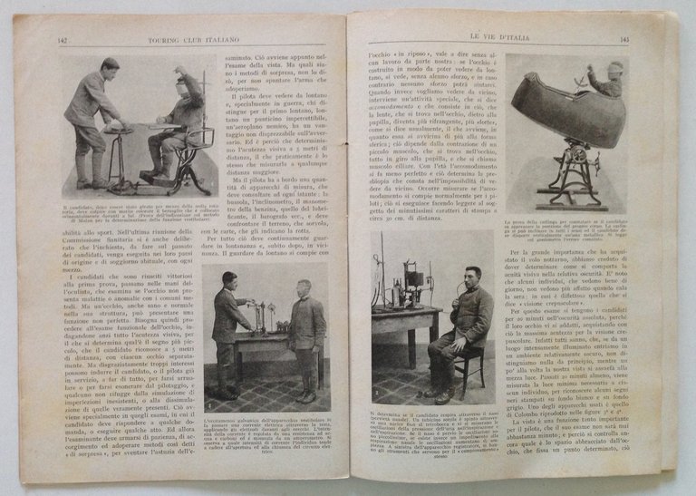 Touring Herlitzka L'Arruolamento dei Piloti dell'Aria Vie d'Italia n3 Marzo … | Immagine Gallery 2