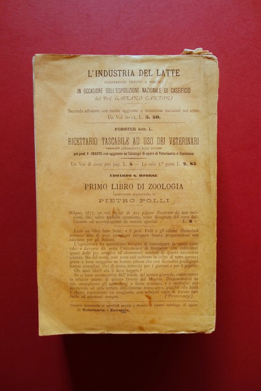 Trattato di Zootecnia A. Sanson Fratelli Dumolard Milano 1880 | Immagine Gallery 2