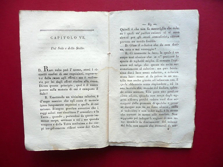 Trattato sulla Sfera Armillare G. Bianchi Battelli Firenze 1835 Raro …