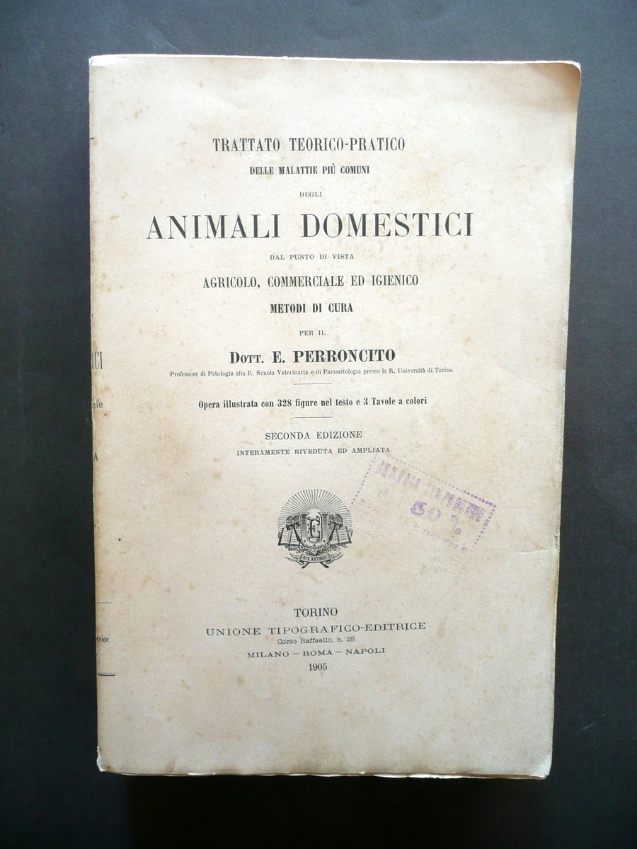 Trattato Teorico Pratico Malattie pi˘ Comuni degli Animali Domestici UTET … | Immagine principale