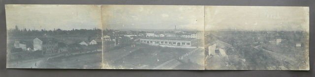 Tre Fotografie Continuative Panorama Fabbrica 1 Guerra Mondiale Veneto? | Immagine principale