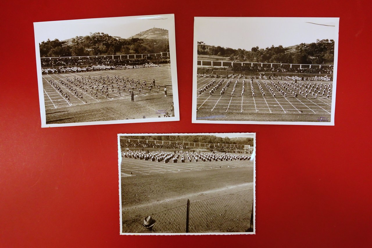 Tre Grandi Fotografie Originali Saggio Ginnico ONB Morelli Caltanissetta 1935 | Immagine principale