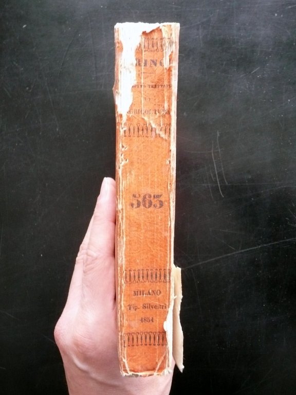 Trinci Diciotto Trattati di Agricoltura Silvestri Milano 1851 1∞ Ed. …