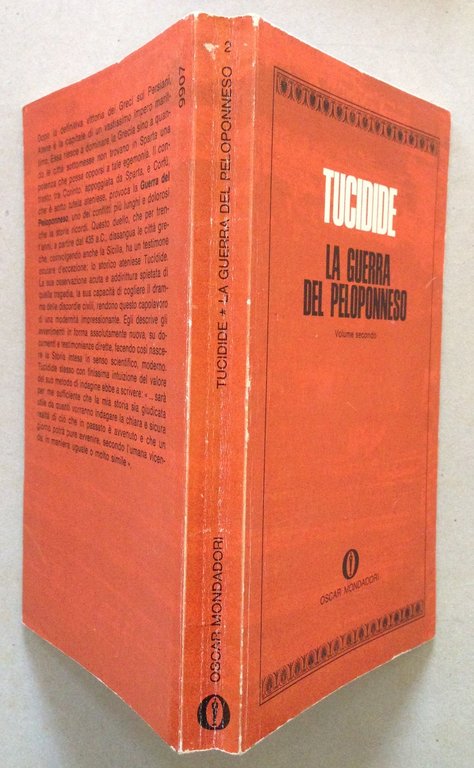 Tuicide La Guerra del Peloponneso 2 Volumi Mondadori Editore 1976