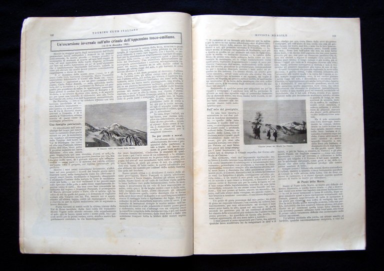 Turing Club Italiano rivista 1906 Anno XII n 4 Aprile …