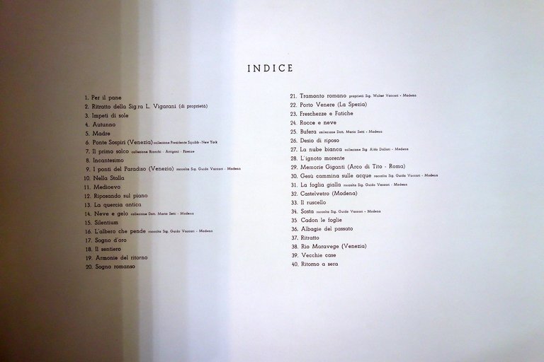 Ubaldo Magnavacca Ferruccio Cambi Artestampa Modena 1954