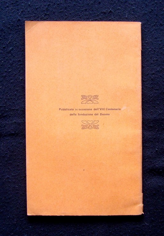 Ubaldo Torlaj La Ghirlandina Appunti Storici 1906 Modena Raro VIII …