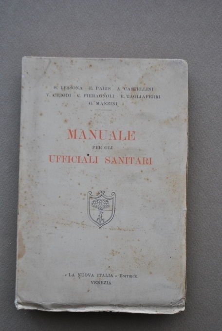 Ufficiali Sanit‡ Manuale Cibi Alterazioni Cucina Alcool Acqua Latte Igiene