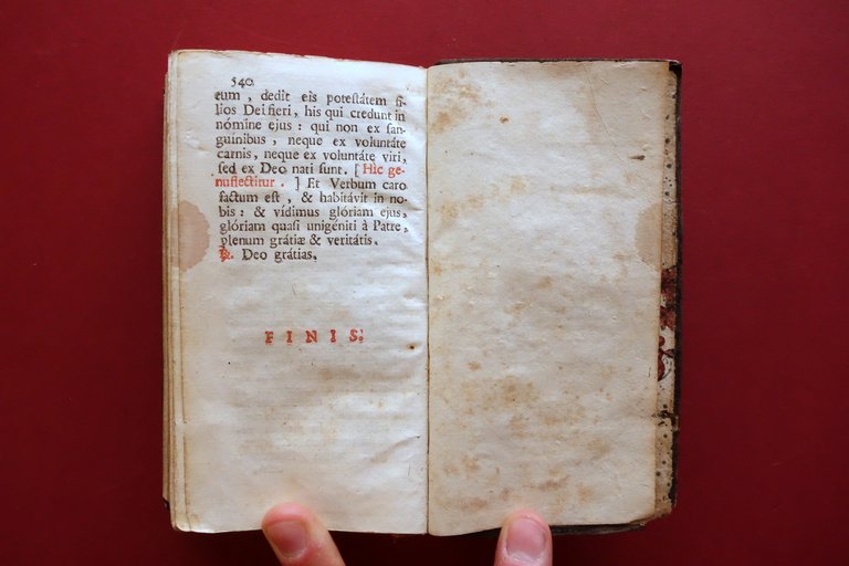 Ufficium Hebdomadae Sanctae secundum Missale et Breviarium Romanum Venezia 1765 | Immagine Gallery 5