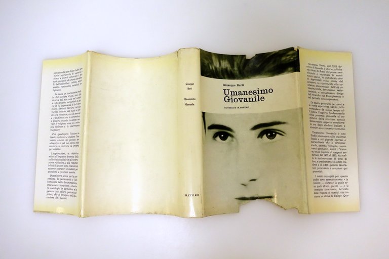 UMANESIMO GIOVANILE INCHIESTA SULLA GIOVENTU' BERTI MASSIMO EDITRICE 1965