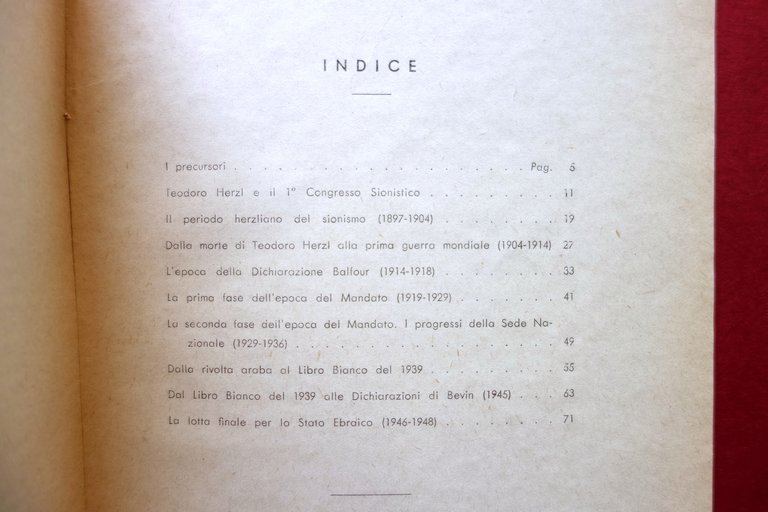 Umberto Nahon Da Basilea a Gerusalemme Fed. Sionistica Italiana 1953 … | Immagine Gallery 2