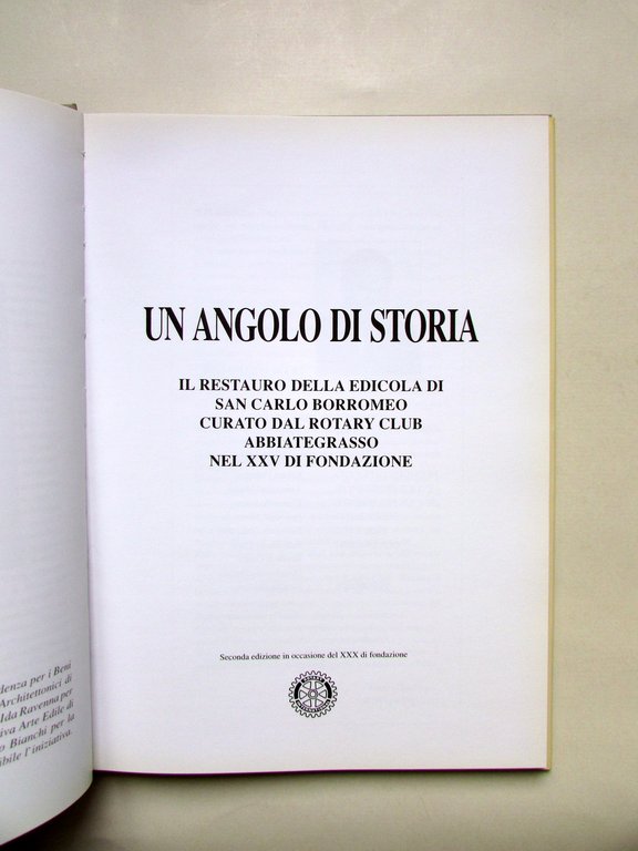 Un Angolo di Storia Restauro dell'Edicola S. Carlo Borromeo Abbiategrasso … | Immagine Gallery 3