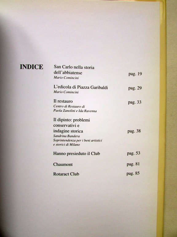 Un Angolo di Storia Restauro dell'Edicola S. Carlo Borromeo Abbiategrasso … | Immagine Gallery 4