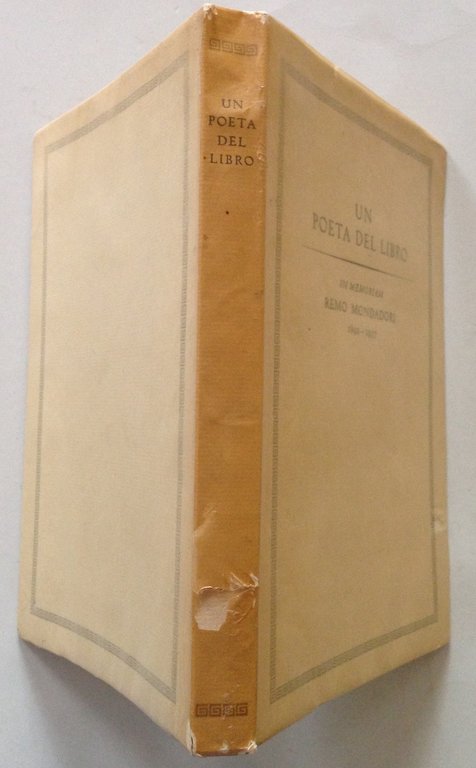 Un Poeta Del Libro In Memoriam Remo Mondadori 1891 1937 …