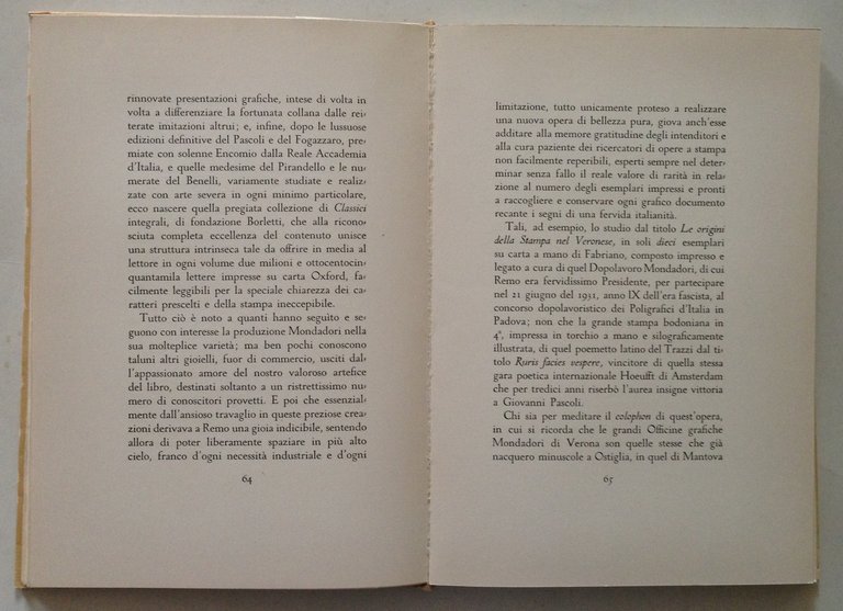 Un Poeta Del Libro In Memoriam Remo Mondadori 1891 1937 …