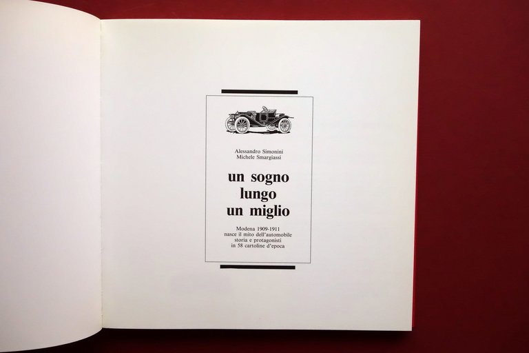 Un Sogno Lungo un Miglio il Circuito di Modena Simonini …