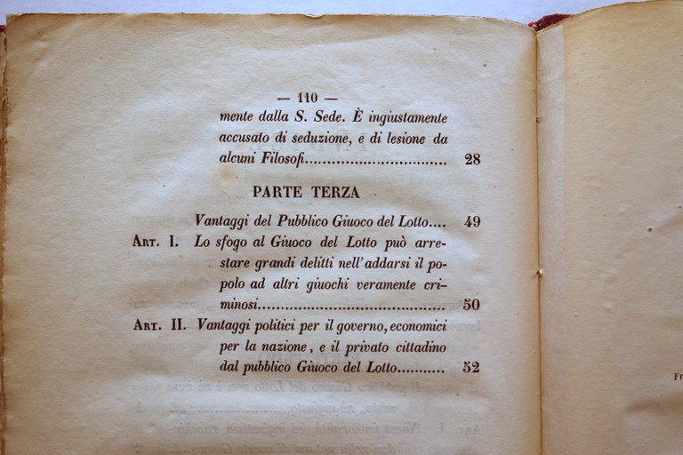 Una Causa del Popolo ossia Giustificazione del Gioco del Lotto …