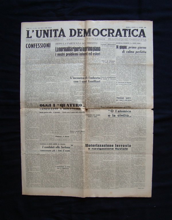 V circuito Modena Ferrari due n L'Unit‡ Democratica Anno II …