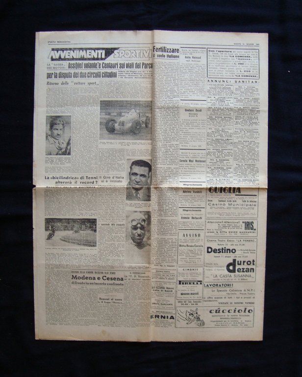 V circuito Modena Ferrari due n L'Unit‡ Democratica Anno II …