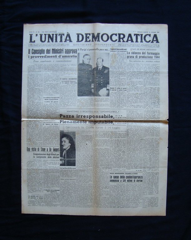 V circuito Modena Ferrari due n L'Unit‡ Democratica Anno II …