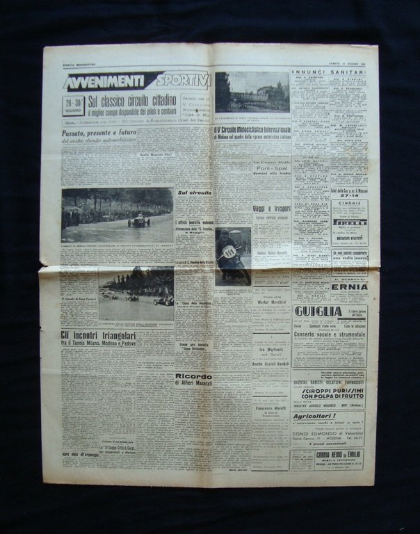 V circuito Modena Ferrari due n L'Unit‡ Democratica Anno II …