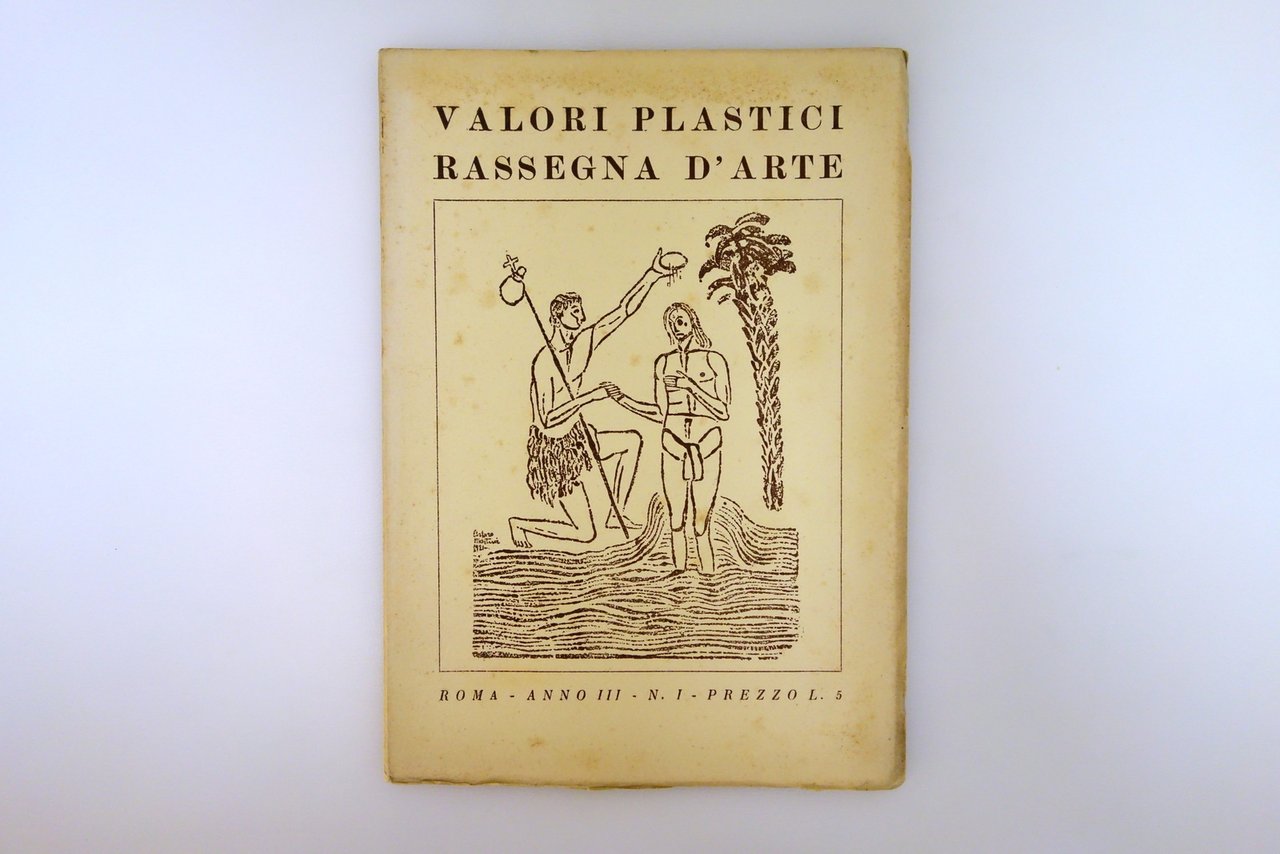 Valori Plastici Rivista d'Arte Anno III Num. 1 Roma 1921 … | Immagine principale