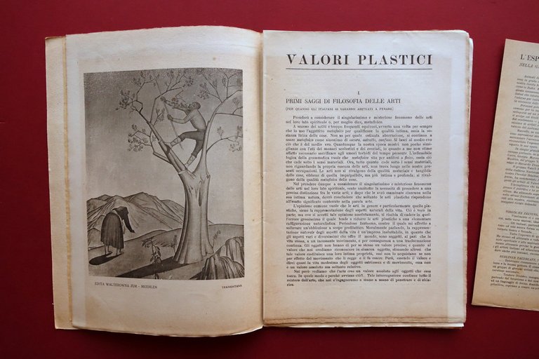 Valori Plastici Rivista d'Arte Anno III Num. 2 Roma 1921 …