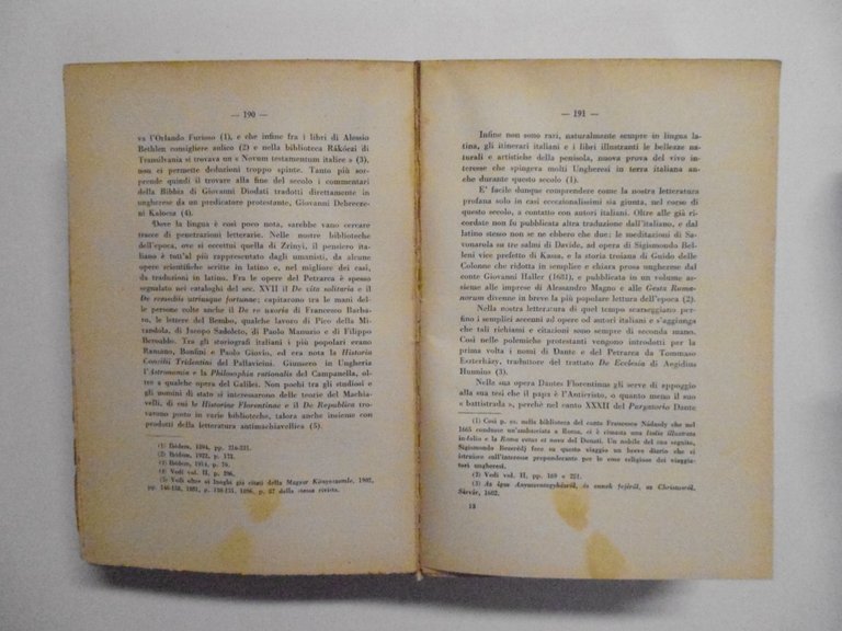 Varady La Letteratura Italiana E La Sua Influenza In Ungheria …