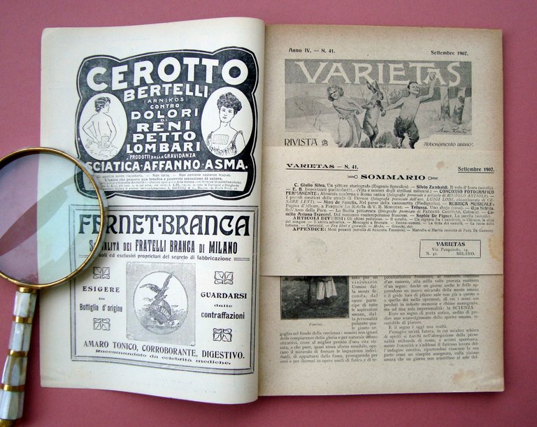 Varietas Anno IV n 41 Settembre 1907 Donne Uomini