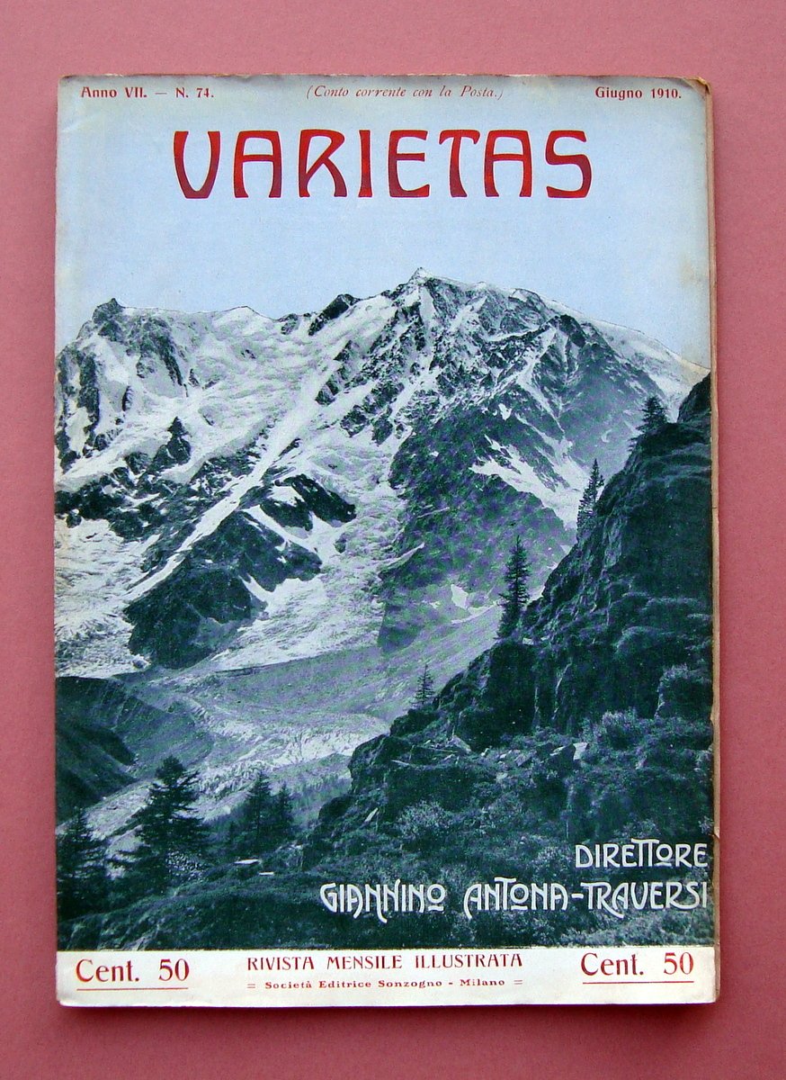 Varietas Anno VII n 74 Giugno 1910 Visioni della fine …