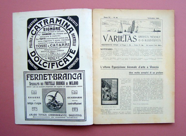 Varietas N 65 Settembre 1909 In Basilicata Ocello Lucano