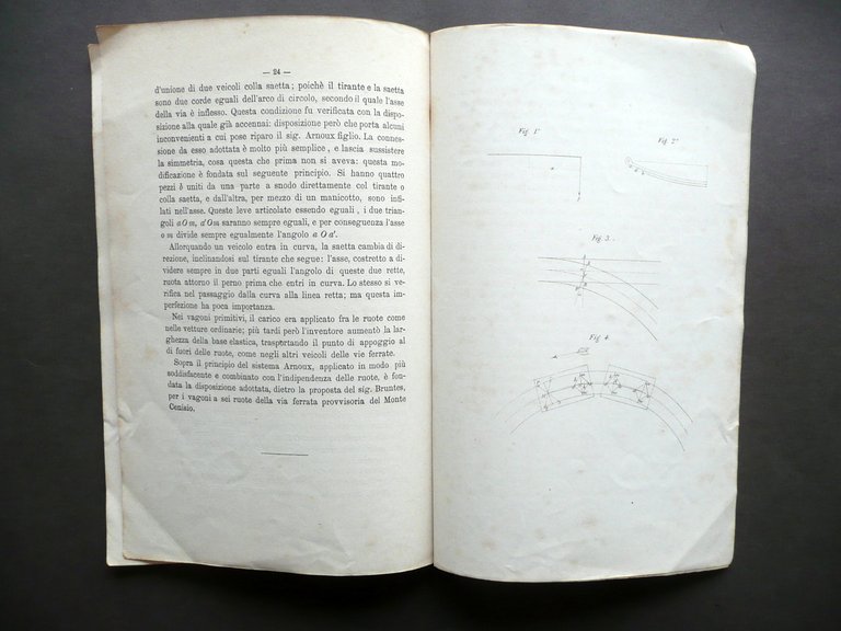 Veicoli Articolati Dissertazione Laurea Ingegneria Civile Gaetano Vodret 1873