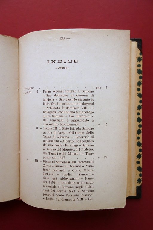 Venceslao Santi Memorie di Samone nel Frignano e di Sant'Anna …