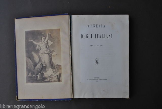 Veneto Locale Risorgimento Strenna 1867 Venezia degli Italiani Litografie 1866 | Immagine principale