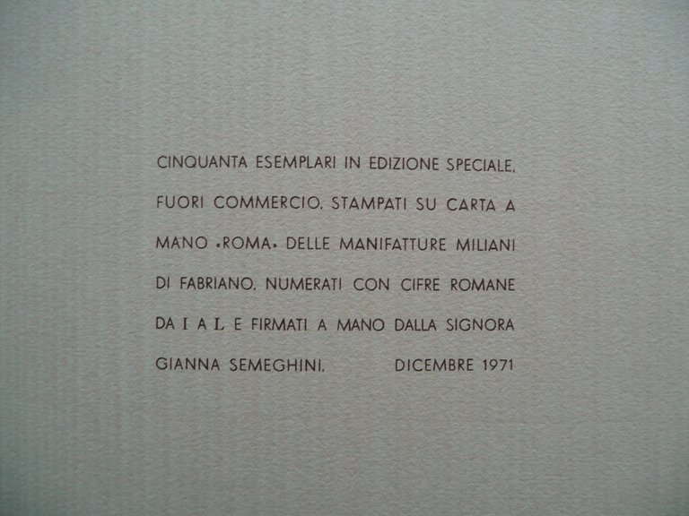 Venti Disegni di Pio Semeghini e una Poesia di Diego …