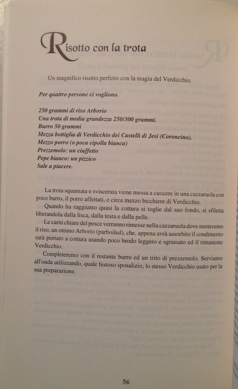 Verdicchio d'Oro Il Verdicchio nella Cultura Enogastronomica Reggio Emilia 1999